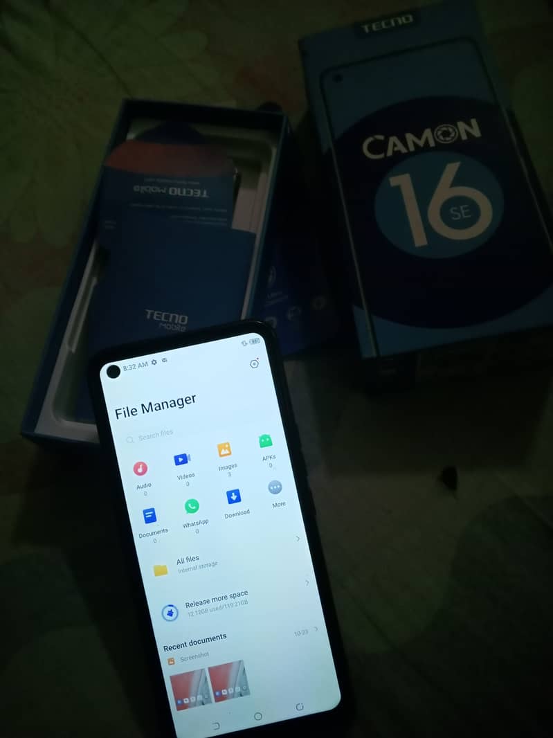 Tecno Camon 16 Se 6/128 With Box 13