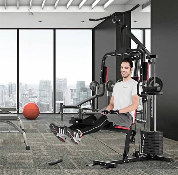 gym heavy duty multiple exercise machine 4