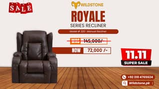 Recliner royale series / imported sofa recliner / recliner 11.11 sale