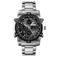 SKMEI Sports Fashion Quartz Dual Display Waterproof Watch For Men 1389