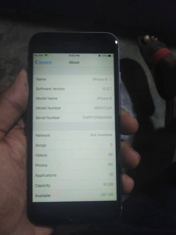 IPhone 6 16gb 10/9.5 condition 3