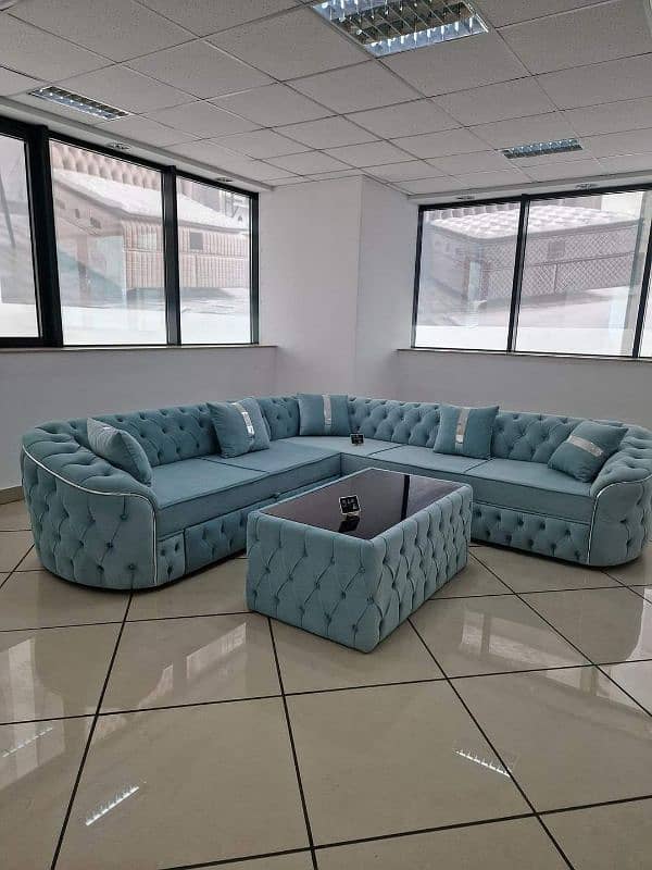 L shaped sofa /corner sofa / 6 seater sofa/ 7 seater sofa set 10