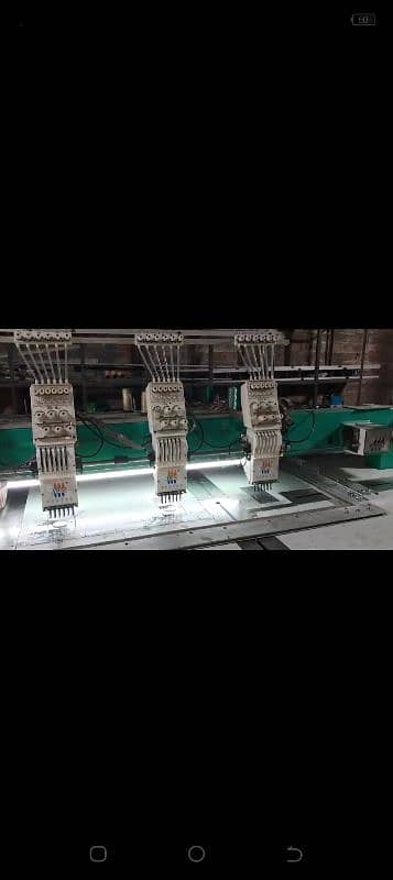 4 hd embroidery machine new condition 400 by 600 1