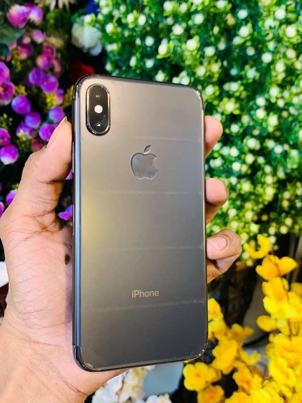 IPHONE X 256GB / PTA APP / black colour 0