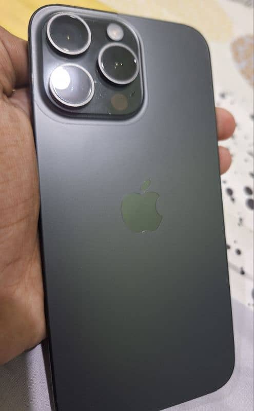 iPhone 15 Pro Max Non-PTA Black Titanium 2