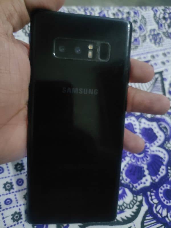 note 8 in best condition only battery change 0