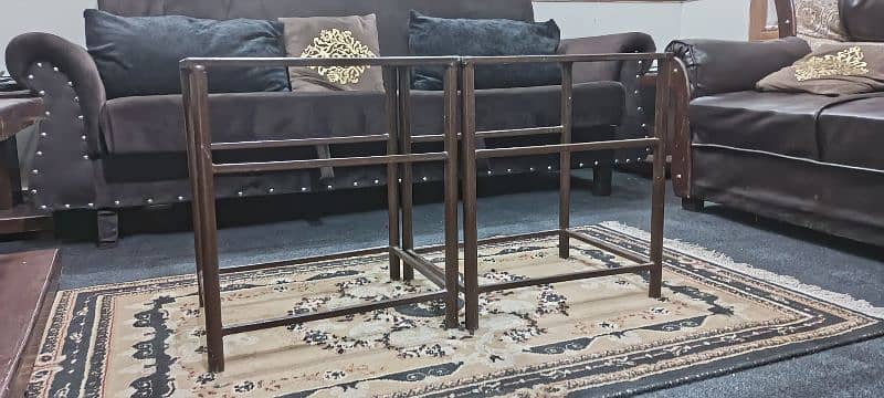 Iron Bed For Sale With Side tables 3