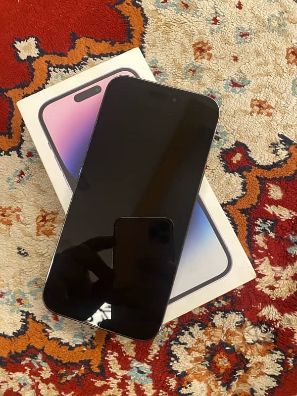 iphone 14 pro max 256 gb H/k Approved 2