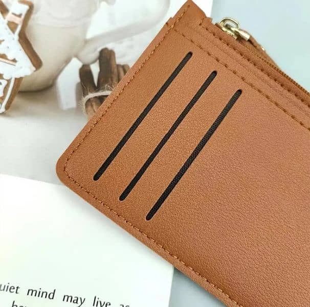 Men , Woman Zipper wallet case, Slim smart, Fresh Import 1