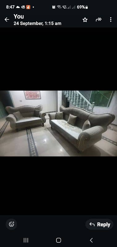 total 19 seater sofa with molly foam 0