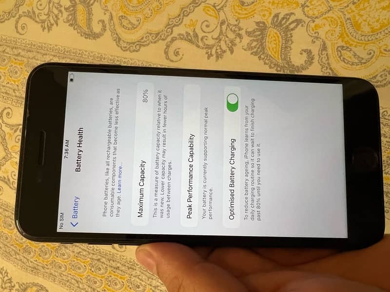 iphone 7 plus 128Gb 10/10 condition PTA approved 80% original battery 8