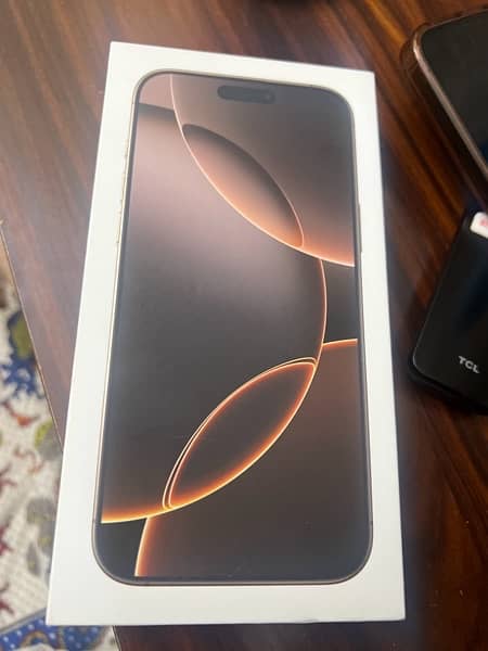 iphone 16pro max 256GB Desert Titanium LLA 1