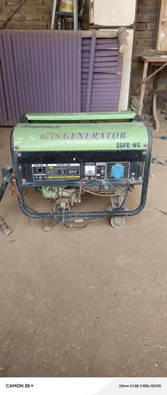 Gas and petrol generator