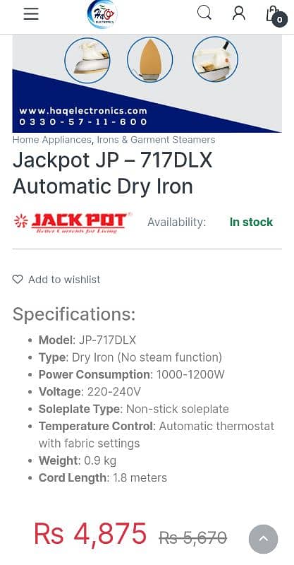 JACKPOT IRON 4