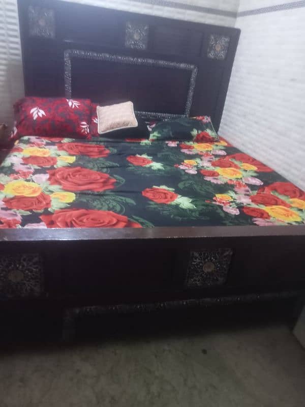 wooden bed for sale 2