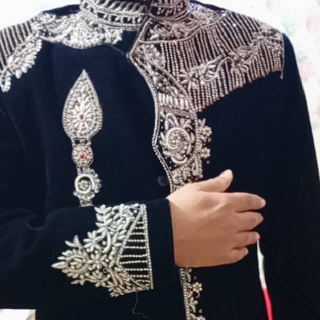 Black Sherwani 6