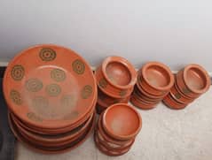 mud pots matti k bartan ( handi or platter)