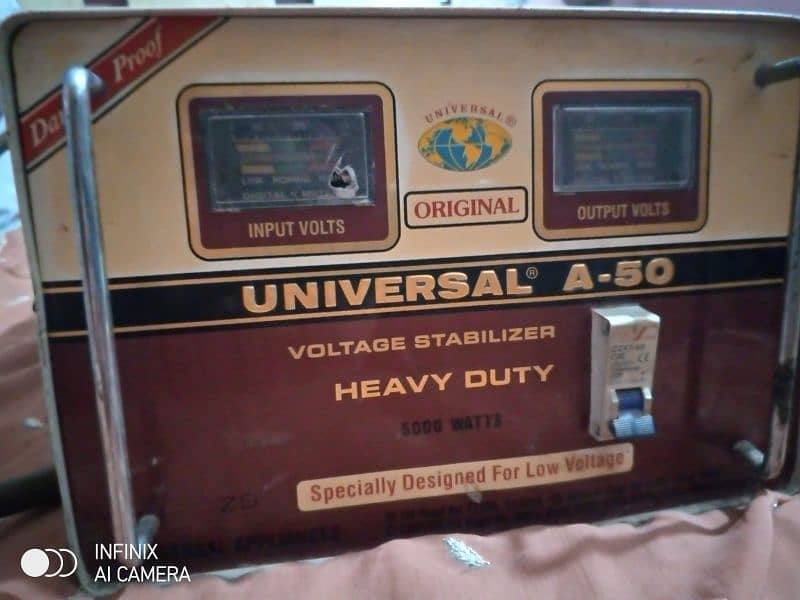 Universal A - 50 Voltage Stabilizer ( Heavy Duty ) 5000 watts 2