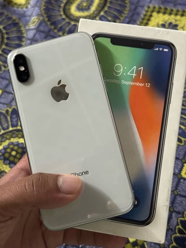 iphone X 256gb pta apporved 0