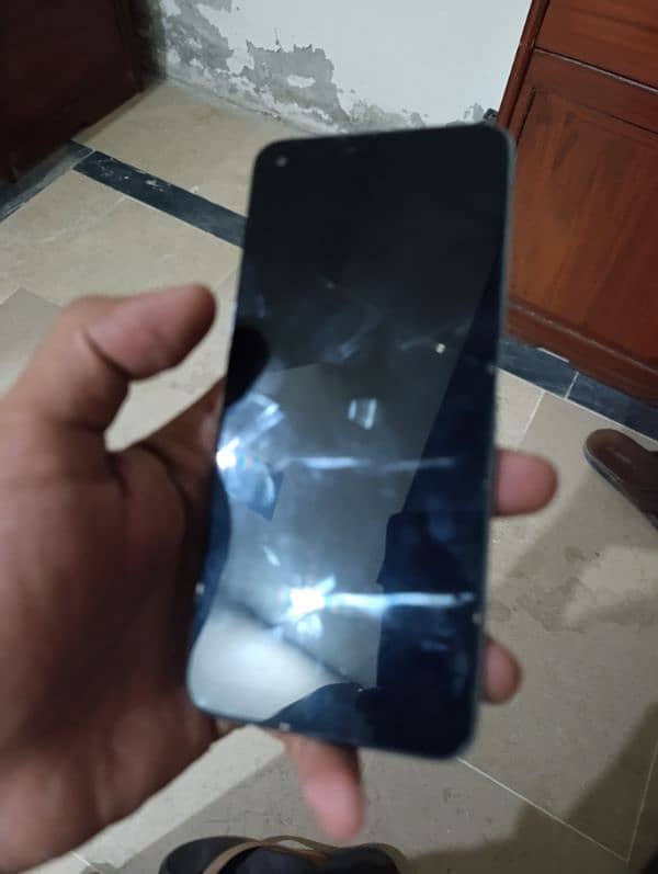 oppo a96 glass change + break full box and all oky 1