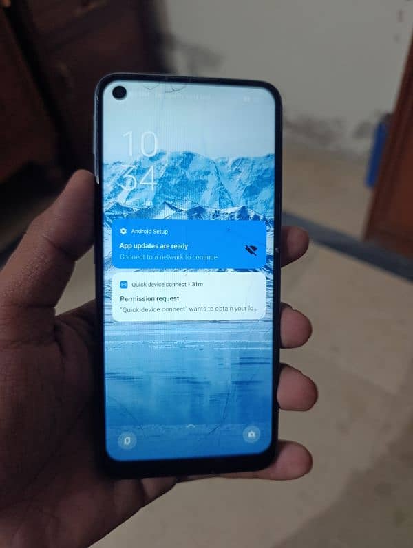 oppo a96 glass change + break full box and all oky 2