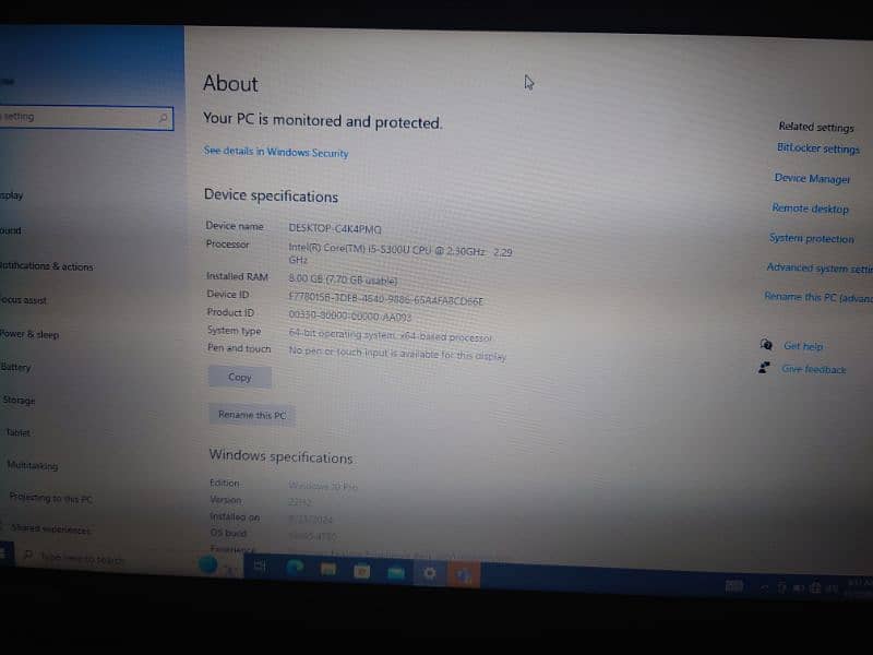 Lenovo T450 Core i5 5th Gen 1