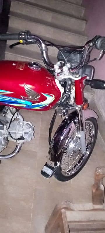 HONDA CD 70 2024 MODEL ALL GENIUNE 2