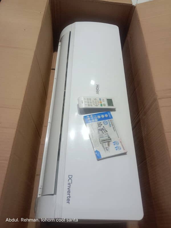 Haier AC DC inverter 1 ton 0