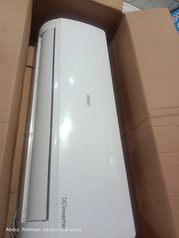 Haier AC DC inverter 1 ton 3