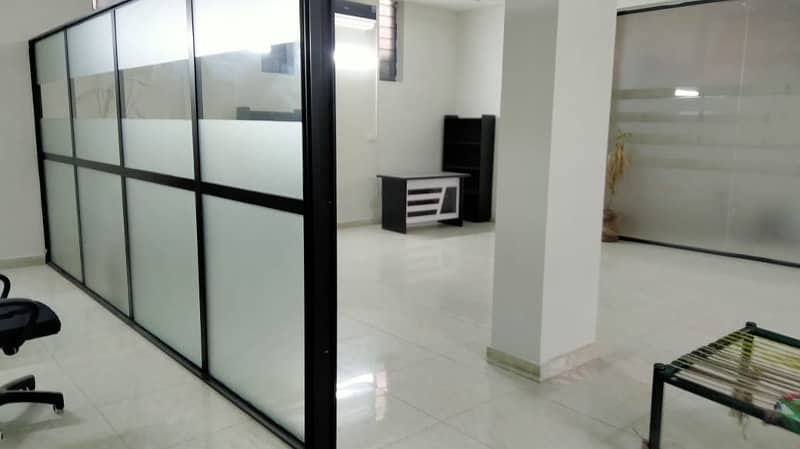 G-7 MARKAZ 3600 SQ,FEET BRAND NEW OFFICE BEST LOCATION FOR OFFICE REAL PICS ATTACHED 2