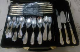 DOWRY GIFT ( GOLD PLATED ) CUTLERY SETS