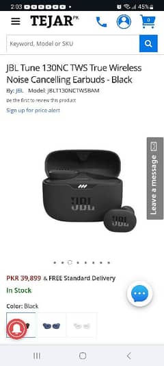 Jbl tune 130nc tws Brand new bose sony earfun soundpeats