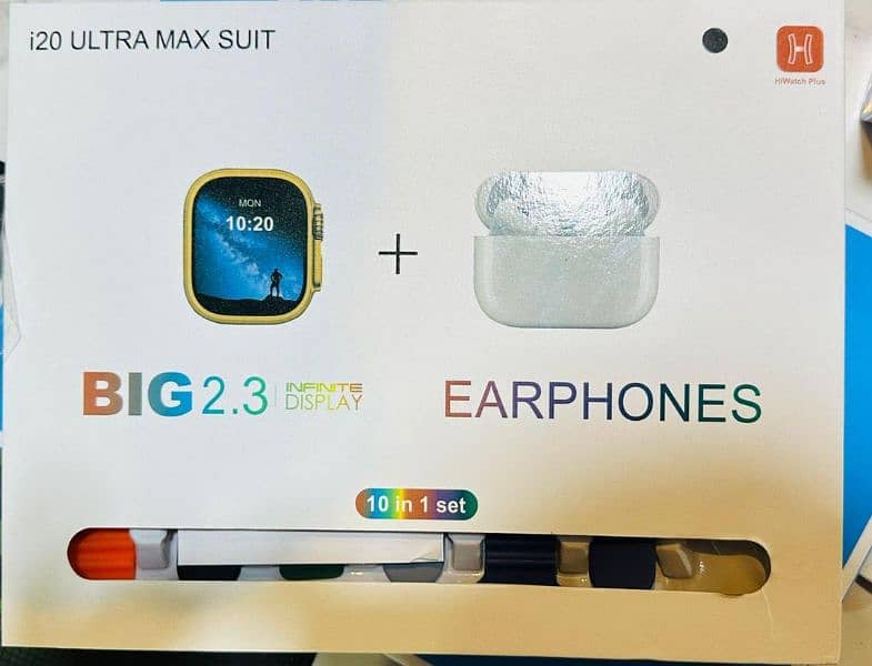 10 in 2 I20 Ultra Max Suit Smart Watch 2