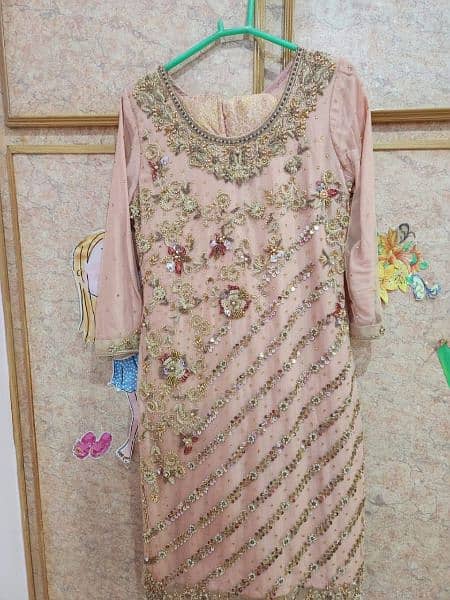 Fancy Wedding Party Function wear sharara dress 0