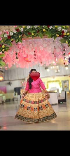 mehndi bridal lehenga