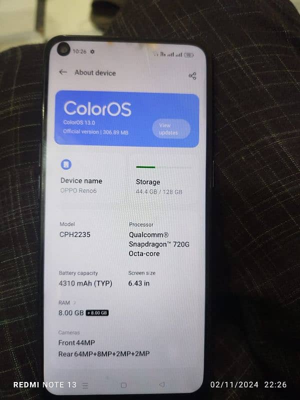 Oppo Reno 6 5