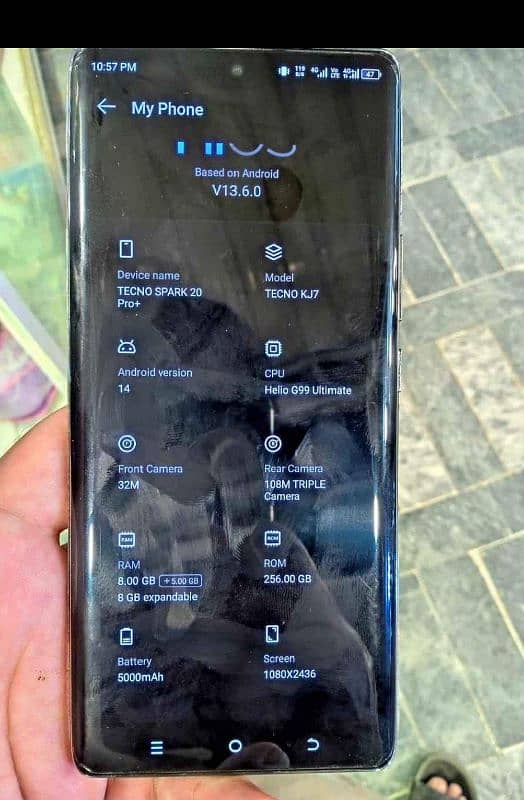 TECNO spark 20pro plus exchange poseble 1