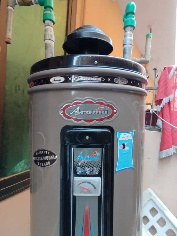 Gas Geyser 35 Liter Aroma Heavy Gauge 1