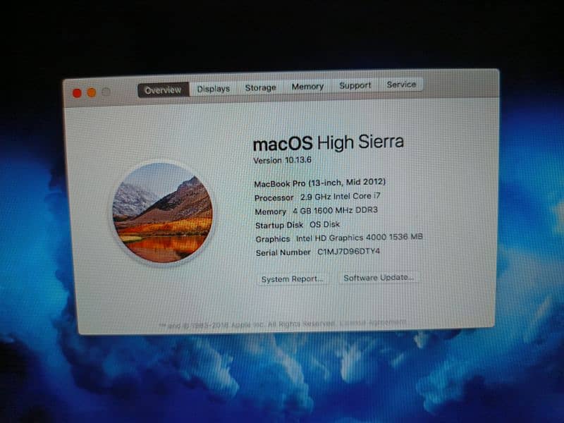 Macbook Pro Mid 2012 (i7) 2