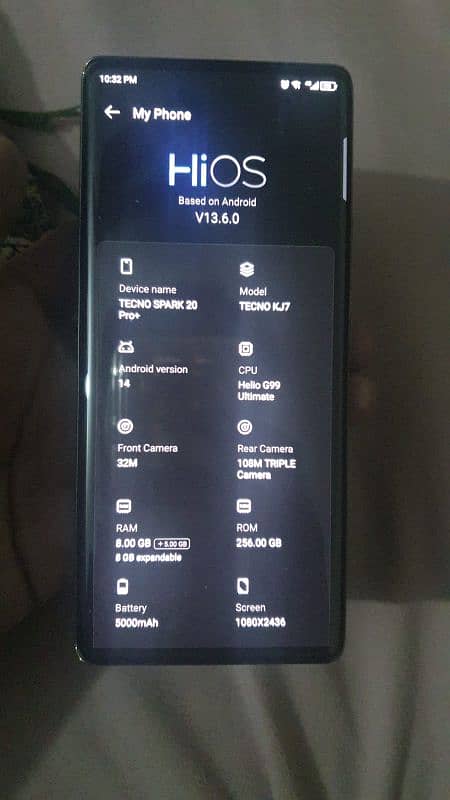 Tecno Spark 20 Pro Plus | 10/10 Condition | With Box & Accessories 2