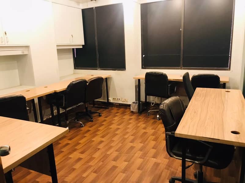 Semi Furnished Office Available On Rent At Main Shahra-e-faisal. 3