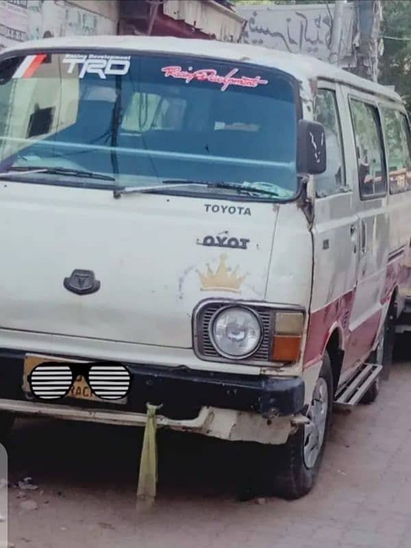 Toyota Hiace  82-83 , recondition 1988' cont, 0333 3660407. 0