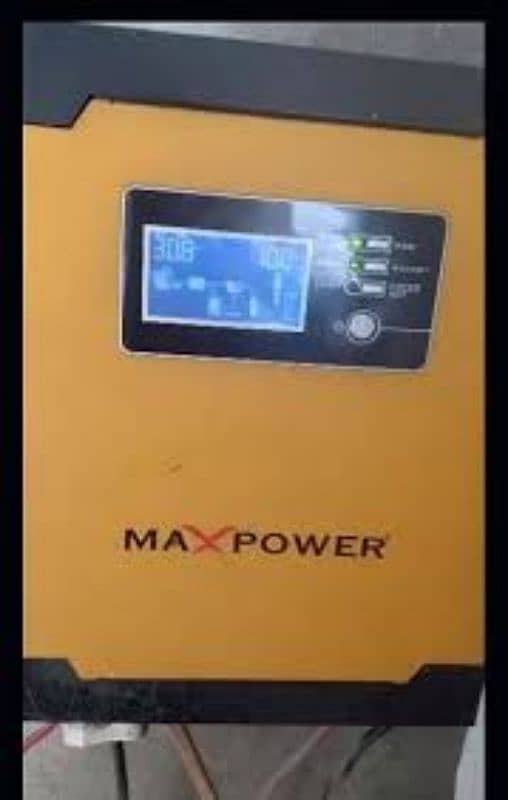 Maxpower inverter s1212 model 1000 watt with phoenix battery ugs 190 0