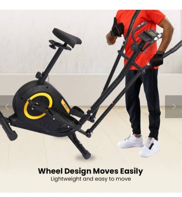 Elliptical Air bike Exercise Cycle Cross Trainer Gym Fitness Machine 7