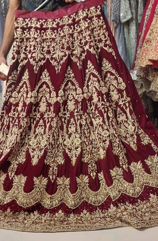 Brand new velvet lengha 0