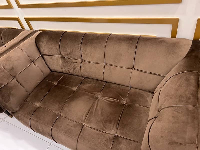 dark coffee brown sofa 5