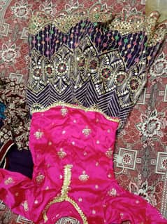 mehndi lehnga  size 4to 5 year girls