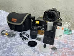 Nikon DSLR D5300 with All Accessories