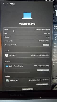 MACBOOK PRO M1 2020