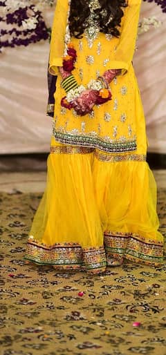 bridal Mehndi Dress condition 10/10